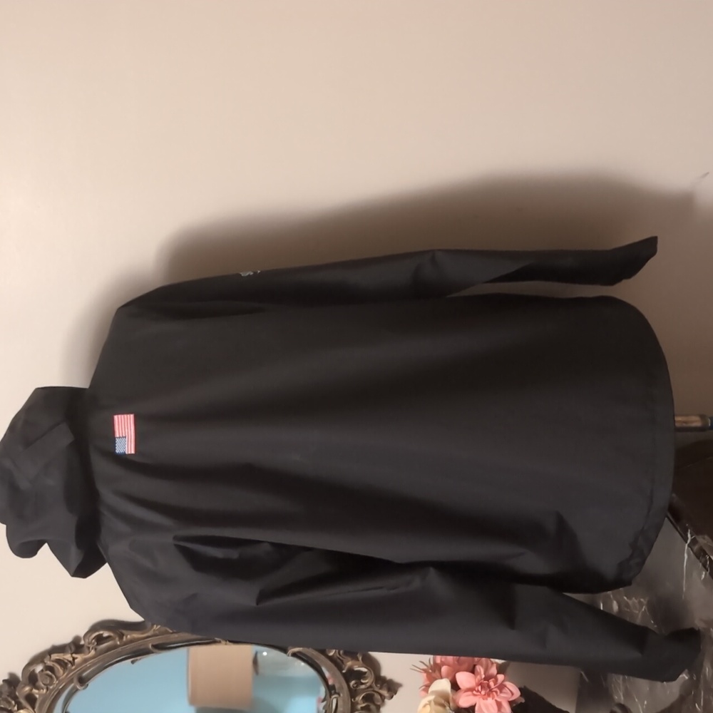 Helly Hansen Black Hooded Windbreaker Jacket - Picture 2 of 13